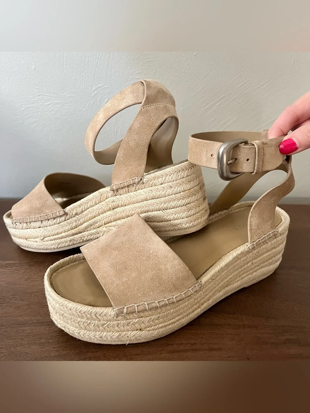 Vince suede espadrille